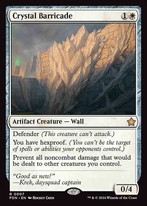 Crystal Barricade card image
