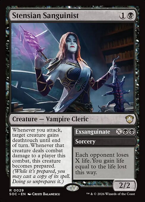 Stensian Sanguinist // Exsanguinate card image