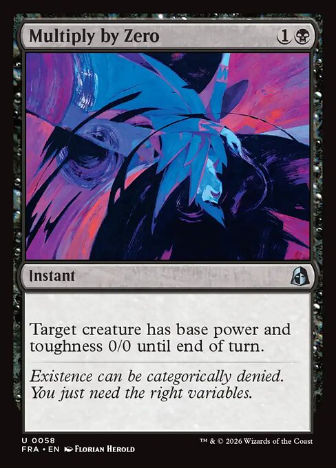 Multiply by Zero card image