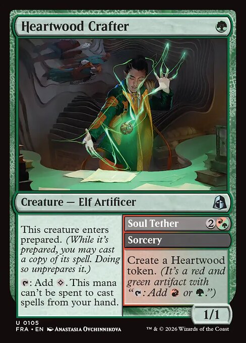 Heartwood Crafter // Soul Tether card image