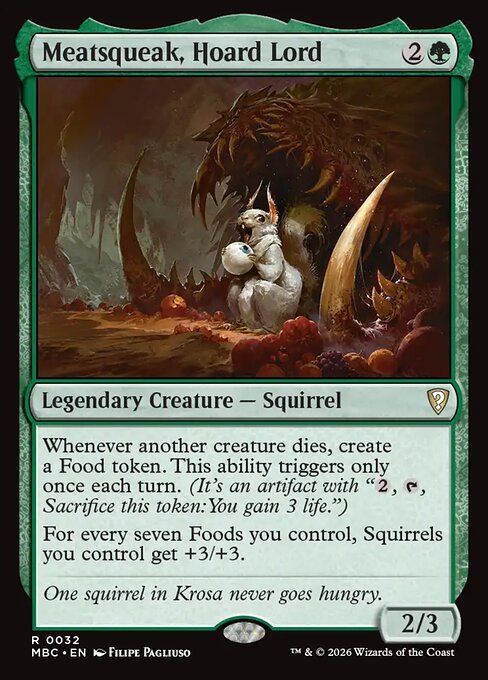 Meatsqueak, Hoard Lord card image