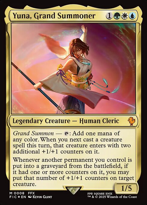 Yuna, Grand Summoner card image