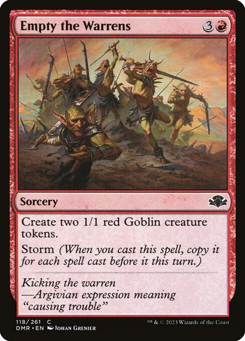 Empty the Warrens card image