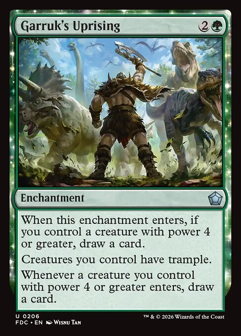 Garruk's Uprising card image