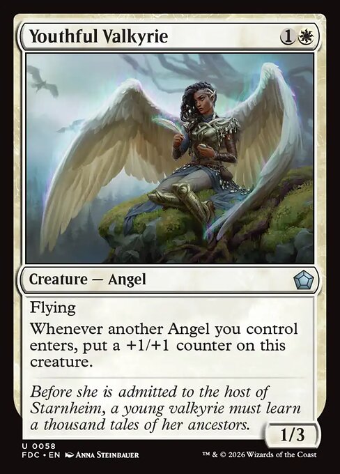 Youthful Valkyrie card image