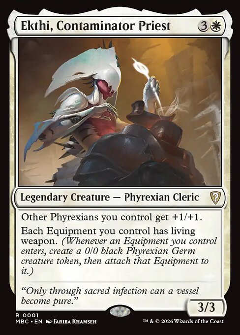 Ekthi, Contaminator Priest card image