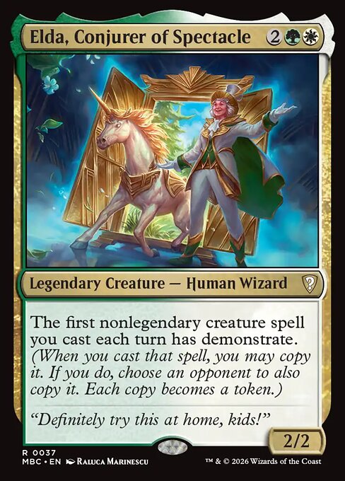Elda, Conjurer of Spectacle card image