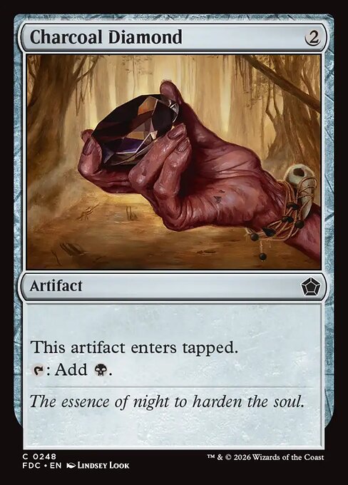 Charcoal Diamond card image