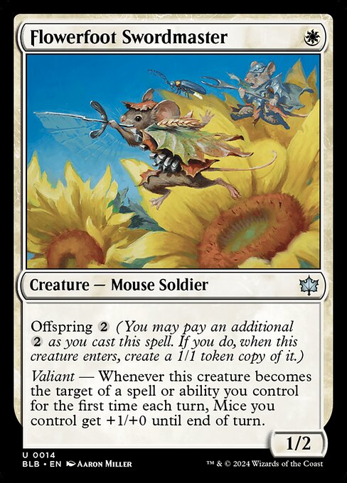 Flowerfoot Swordmaster card image