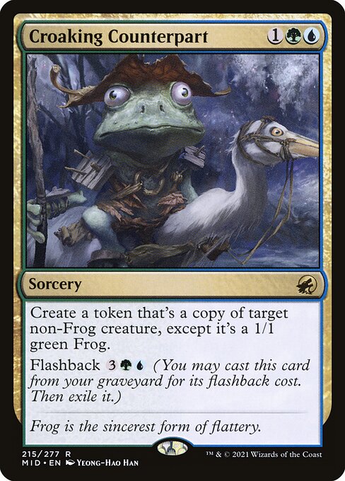 Croaking Counterpart card image