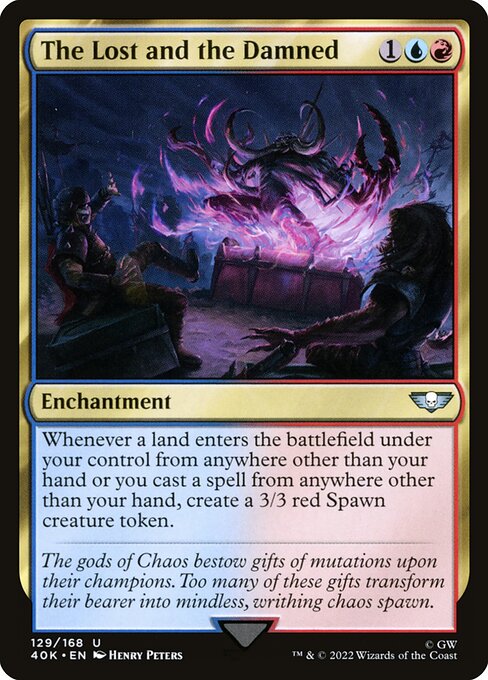 The Lost and the Damned card image