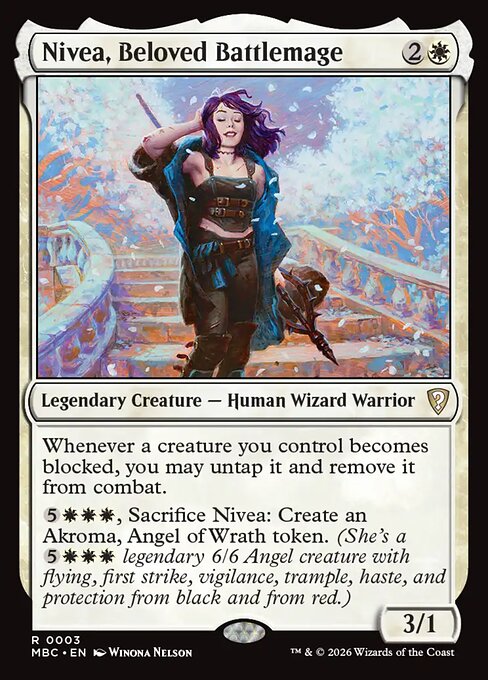 Nivea, Beloved Battlemage card image