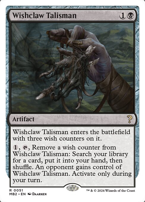 Wishclaw Talisman card image