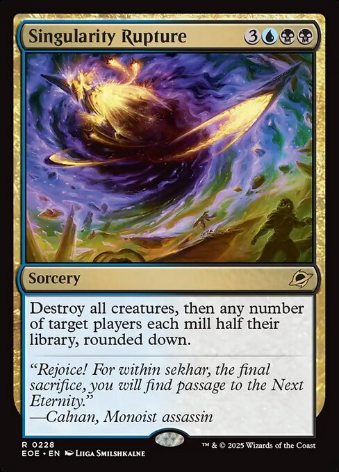 Singularity Rupture card image