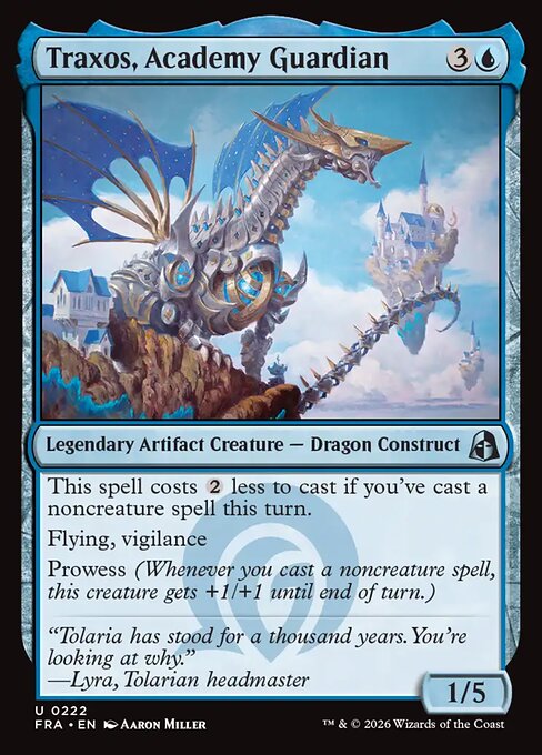 Traxos, Academy Guardian card image