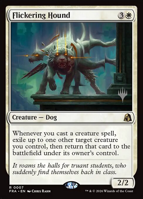 Flickering Hound card image