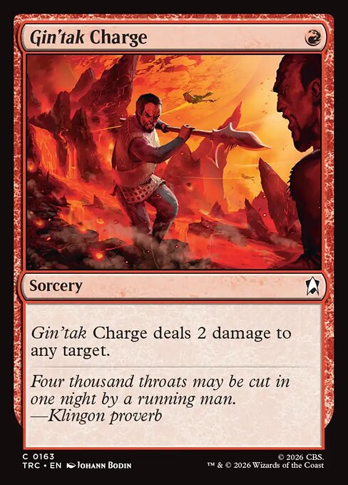 Gin'tak Charge card image