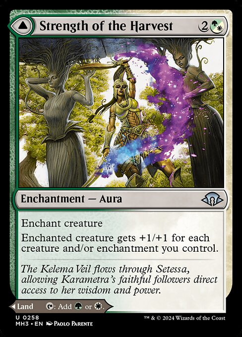 Strength of the Harvest // Haven of the Harvest card image
