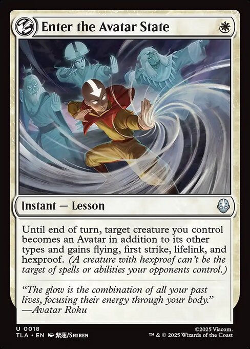 Enter the Avatar State card image