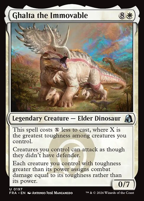 Ghalta the Immovable card image