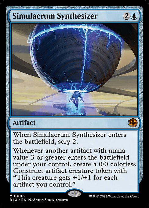 Simulacrum Synthesizer card image