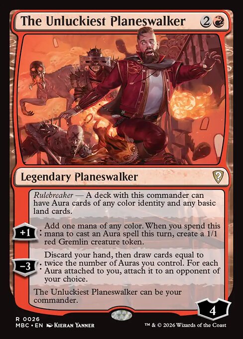 The Unluckiest Planeswalker card image