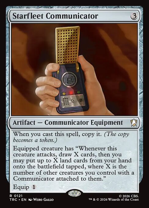 Starfleet Communicator card image