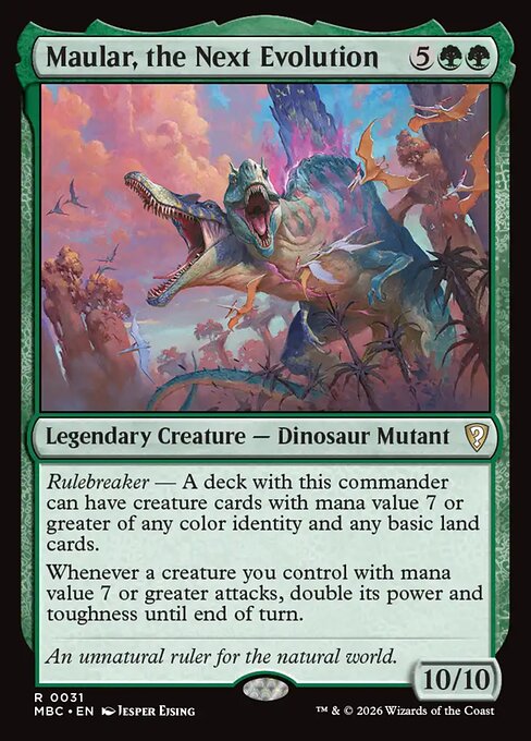 Maular, the Next Evolution card image