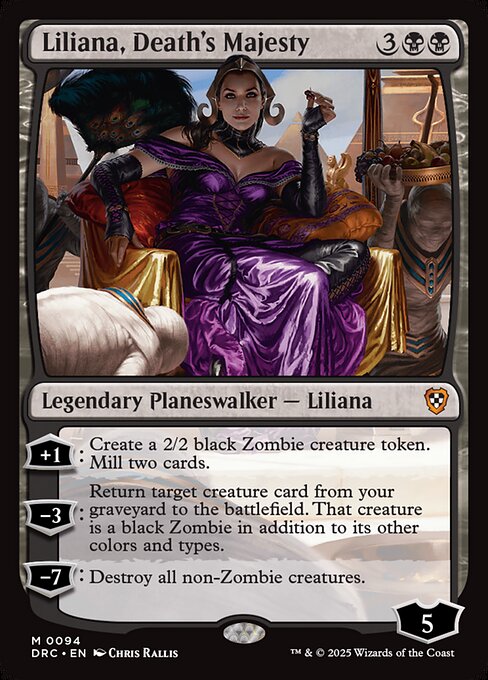 Liliana, Death's Majesty card image