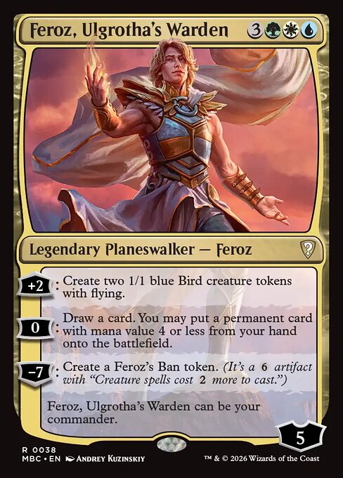 Feroz, Ulgrotha's Warden card image