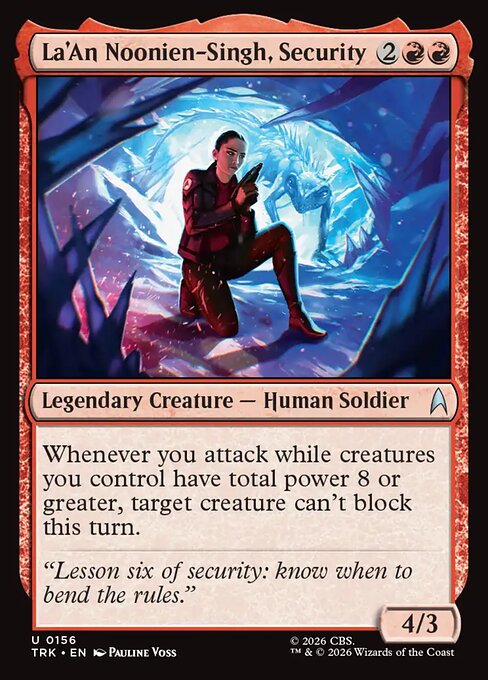 La'An Noonien-Singh, Security card image