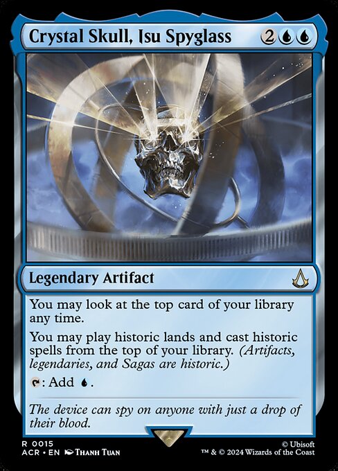 Crystal Skull, Isu Spyglass card image