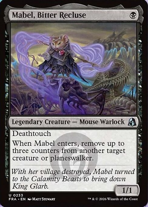 Mabel, Bitter Recluse card image