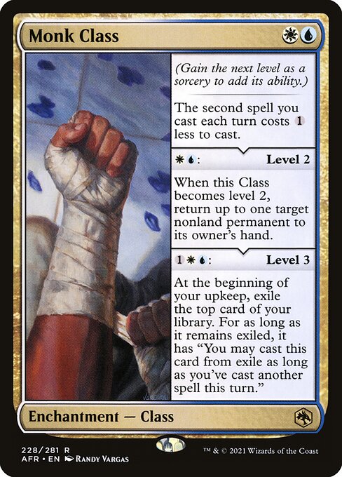 Monk Class card image