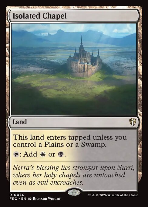 Isolated Chapel card image