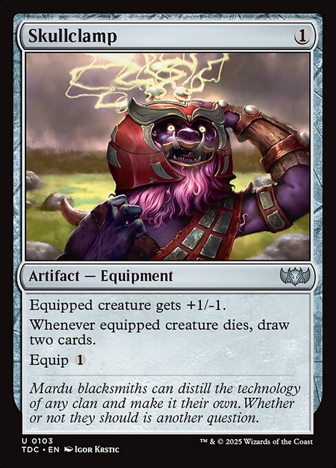 Skullclamp card image