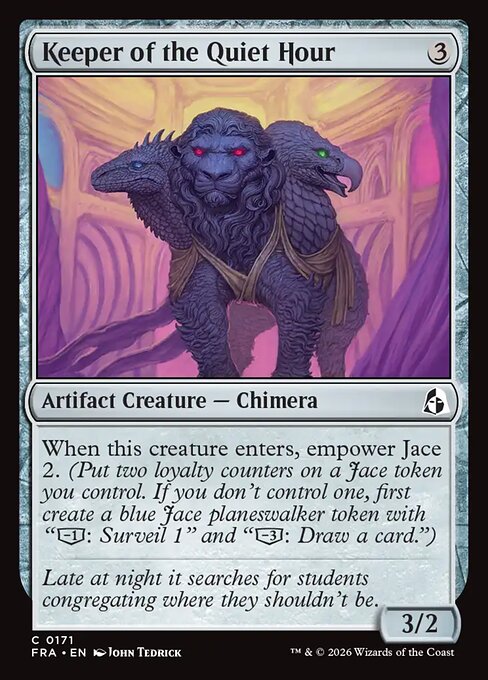 Keeper of the Quiet Hour card image