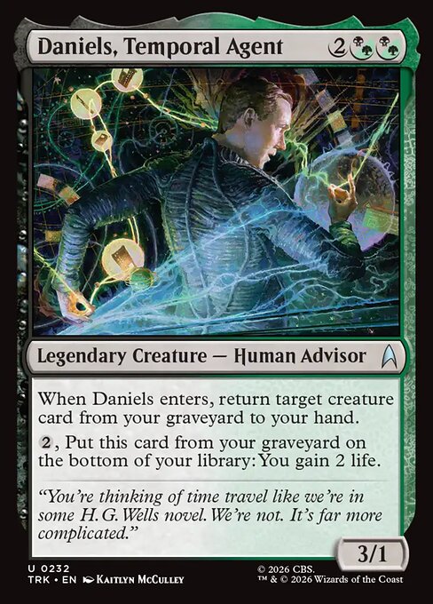Daniels, Temporal Agent card image