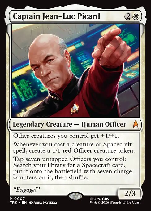 Captain Jean-Luc Picard card image