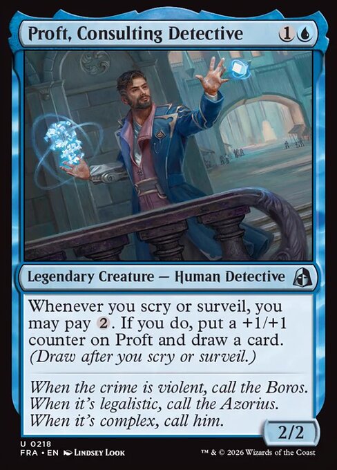 Proft, Consulting Detective card image