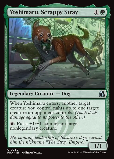 Yoshimaru, Scrappy Stray card image