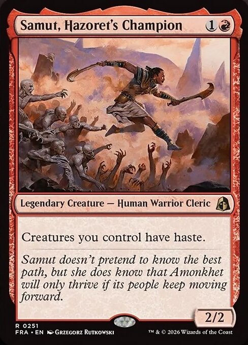 Samut, Hazoret's Champion card image