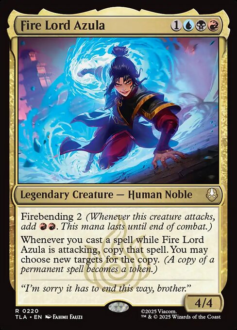 Fire Lord Azula card image