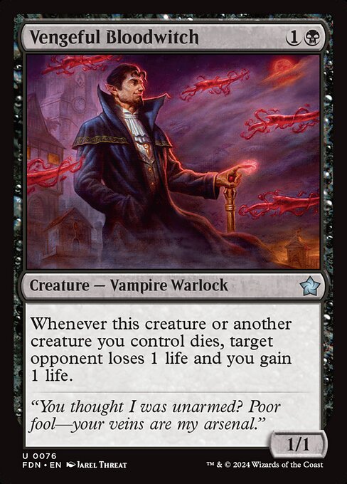 Vengeful Bloodwitch card image