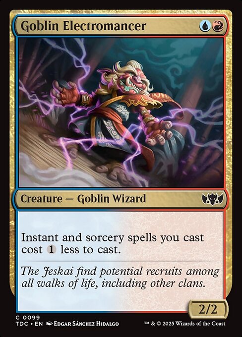 Goblin Electromancer card image