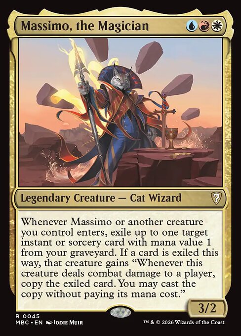 Massimo, the Magician card image