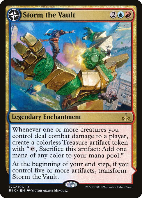 Storm the Vault // Vault of Catlacan card image