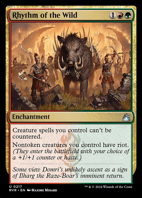 Rhythm of the Wild card image