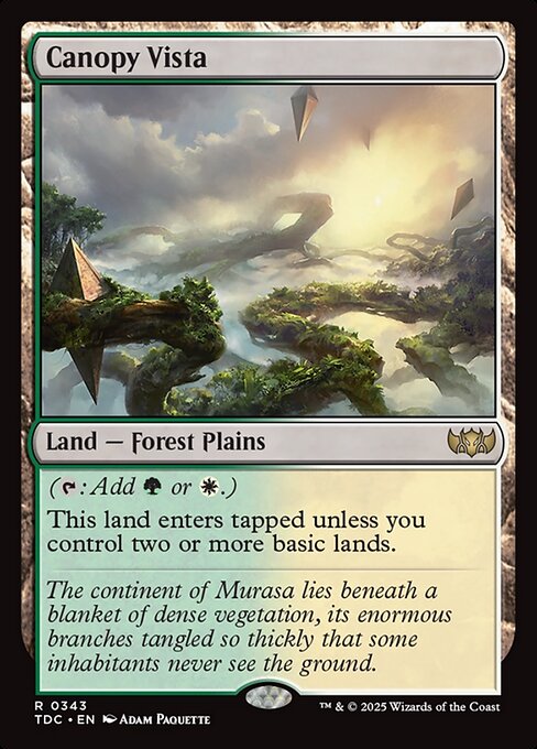 Canopy Vista card image