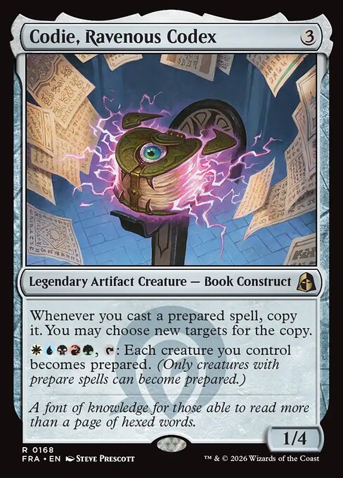 Codie, Ravenous Codex card image